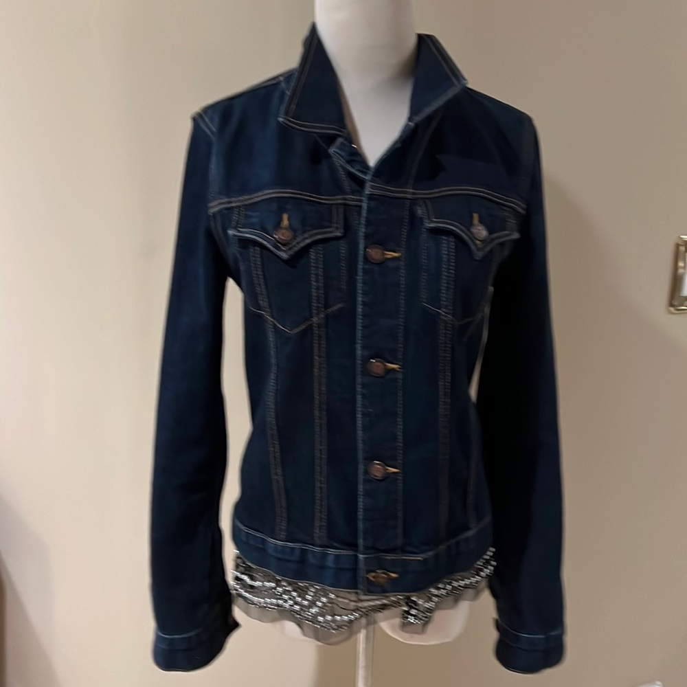 Earl Jean Dark Denim Jean Jacket M
